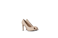 White Pump Heel