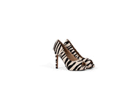 Zebra Pump Heel